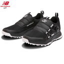 セール ニューバランスゴルフ ゴルフシューズ 大きいサイズ有 MGB4700B FRESH FOAM 4700 v1 SL BOA メンズ newbalance golf 2E(標準) 靴 ブラック