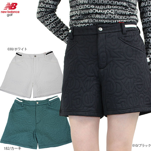 ゴルフウェア キュロットパンツ ニューバランスゴルフ 012-5239504 レディース 25秋冬 ロゴキルト new balance golf