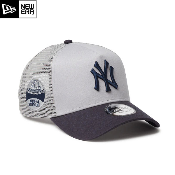 ゴルフキャップ 帽子 ニューエラ 14744895 26春夏 9FORTY A-Frame トラッカー MLB Side Patch ニューヨーク・ヤンキース ユニセックス スナップバック NEWERA
