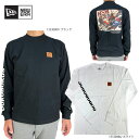 セール ニューエラ 長袖 コットンTシャツ DRAGON76 OUROBOROS DR76 バックプリント レギュラーフィット 13330986-87 大きいサイズ有 NEWERA ユニセックス13330986 13330987