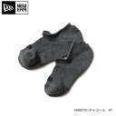 【ネコポス対象】ソックス ベリーショート丈 3ペア チャコール ニューエラ 14489701 25春夏 靴下 3足セット メンズ レディース 男女兼用 ユニセッ...