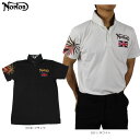 セール ノートン　メンズ 半袖 ポロシャツ 大きいサイズ 192N1204 アームインパクトリゾートポロ ゴルフウエア ゴルフ Norton ラストワン