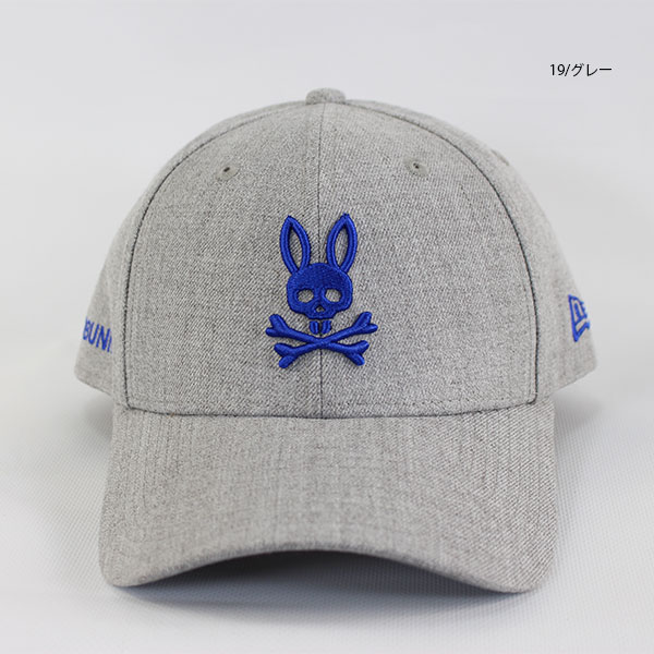 ゴルフキャップ サイコバニー キャップ3D ニューエラコラボ PBMG604F 26春夏 フリーサイズ 帽子 ユニセックス Psycho Bunny Newera