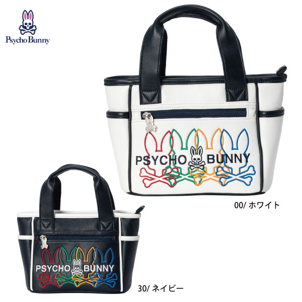 乐天商城 - ゴルフバッグ ラウンドバッグLOGOART ラウンドバッグ サイコバニー PBMG6AB7 ユニセックス 26春夏 合成皮革 Psycho Bunny
