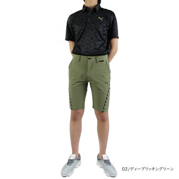 【30%OFF】プーマ 3D スリム ハーフパンツ 930043 メンズ ゴルフウエア 大きいサイズ M-XXL 4wayストレッチ ネイビー/カーキ/ベージュ 全3色 春夏 プーマゴルフ PUMAGOLF