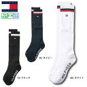 【ネコポス対象】ゴルフウェア ハイソックス フラッグ トミーヒルフィガー THMB4S05 レディース 25春夏 靴下 TOMMY HILFIGER
