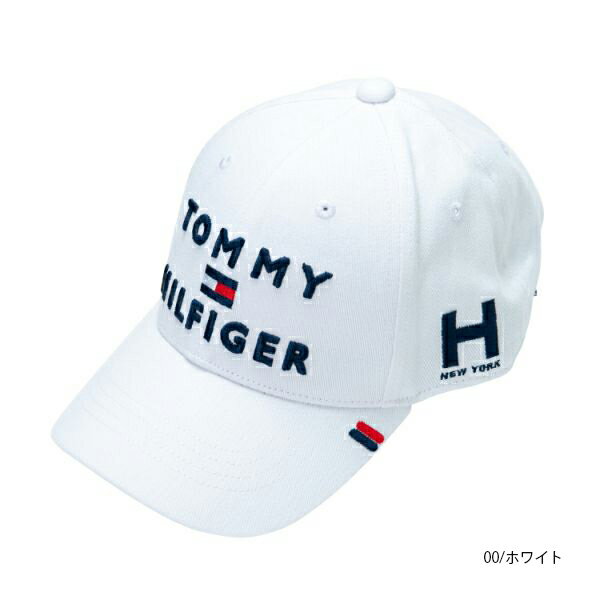 ゴルフキャップ ゴルフアクセサリー トミーヒルフィガー トリプルロゴ キャップ THMB903F 25春夏 帽子 TOMMY HILFIGER GOLF ユニセックス 男女兼用 フリーサイズ サイズ調整可能