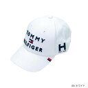 トミーヒルフィガー トリプルロゴ キャップ THMB903F 帽子 TOMMY HILFIGER GOLF ユニセックス 男女兼用 フリーサイズ サイズ調整可能 2