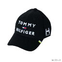 トミーヒルフィガー トリプルロゴ キャップ THMB903F 帽子 TOMMY HILFIGER GOLF ユニセックス 男女兼用 フリーサイズ サイズ調整可能 3