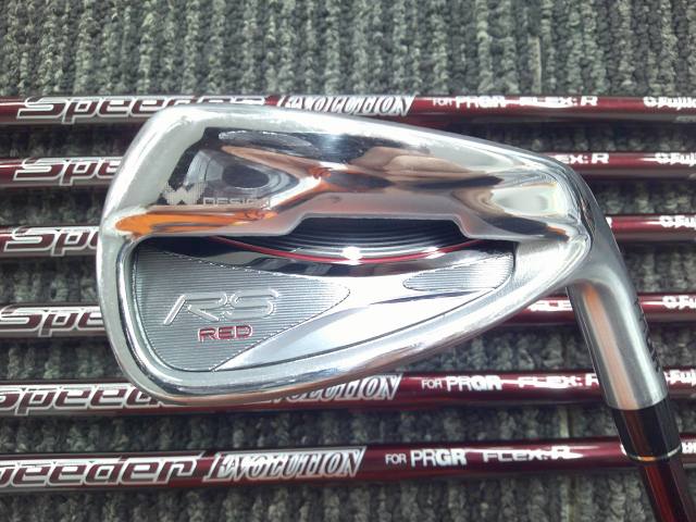 【中古】 プロギア RS RED/Speeder EVOLUTION for PRGR 7本セット/R/25[7474]■博多店