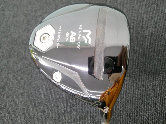 ASAHI Golf - 【中古】 アサヒゴルフ METALFACTORY A9 SKY コスモブラック/MURAKUMO HAYATE/S/15[9908]■松山店