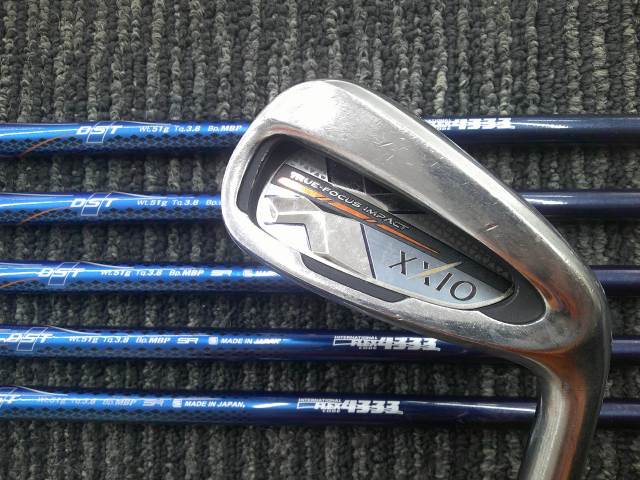 樂天商城 - 【中古】 ダンロップ ゼクシオ2018 Navy/MP1000 5本セット/SR/26[8431]■博多店