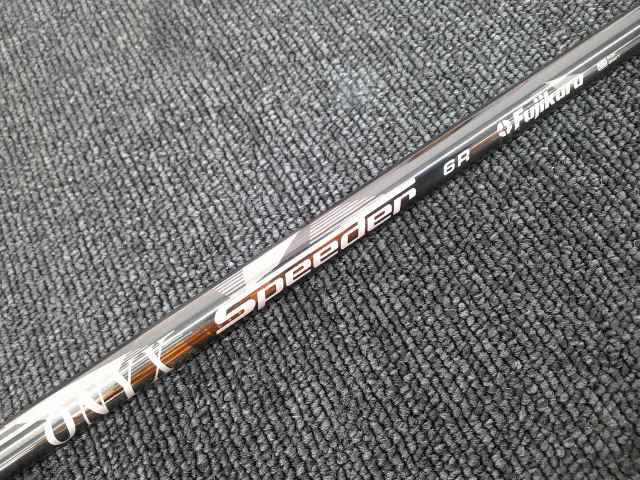 ■ 商品詳細 ■ 種別 シャフト メーカー フジクラ 商品名 ONYX Speeder 6（R） 43.25インチ 定価 0 状態 中古 ■ 特記事項 ■ フレックス：R■トルク：4.1■長さ：43.25インチ■スリーブ：なし■キックポイント：先元調子■グリップ：なし