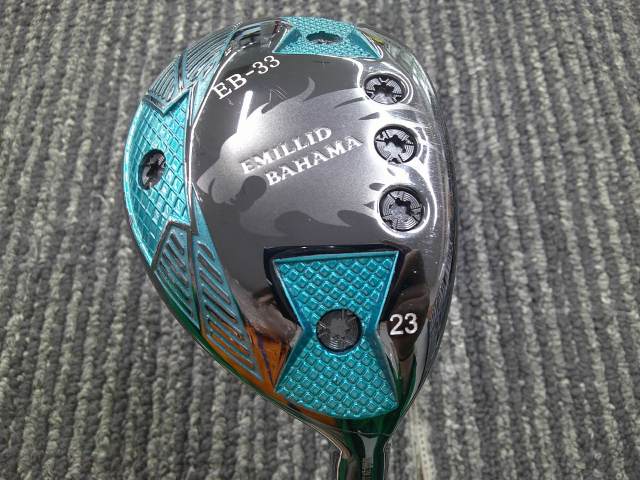 Rakuten - 【中古】 エミリッドバハマ EB-33 ユーティリティ エメラルドグリーン/Vajule V03//23[1492]■博多店