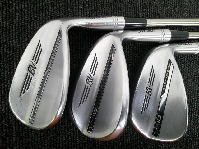 樂天商城 - 【中古】 タイトリスト ボーケイSM10 Tour Chrome 46/50/56 3ホンセット/ATTAS Iron 80/R/465056[9299]■松山店