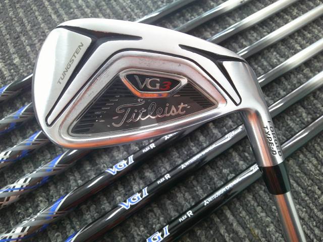 楽天ゴルフマンモス　楽天市場店【中古】 タイトリスト VG3 TypeD 2018/TitleistVGI（JP） 8本セット/R/24[9296]■博多店