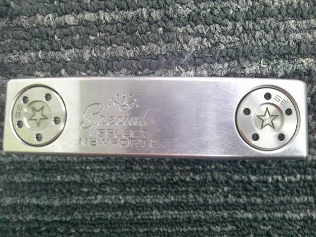 【中古】 タイトリスト SPECIAL SELECT NEWPORT2/KBS ONE STEP PUTTER BLACK//3.5[0614]■博多店