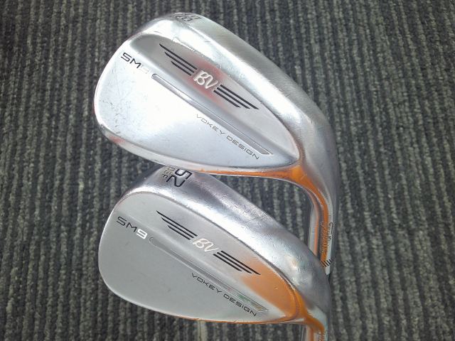 樂天商城 - 【中古】 タイトリスト ボーケイSM9ツアークローム52-08F 58-10S 2本セット/DG HT/S200/52.58[1686]■博多店