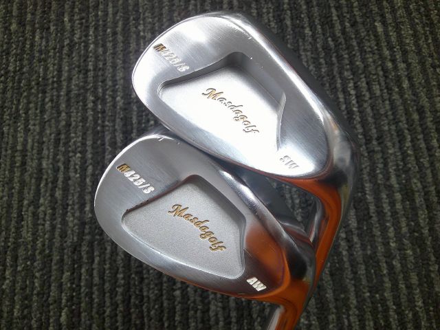 樂天商城 - 【中古】 マスダゴルフ STUDIO WEDGE M425 S ニッケルクロムメッキ2本セット/Tour AD 85/S/52.58[0794]■博多店
