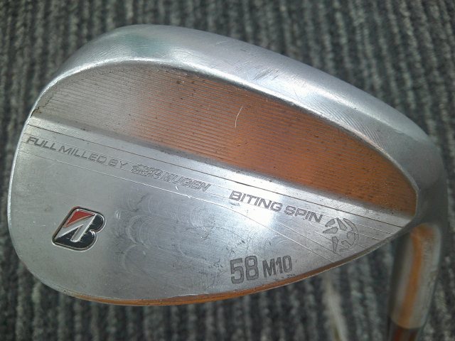 Rakuten - 【中古】 ブリヂストン B-Limited BITING SPIN フルミルド 58-M10/MODUS3WEDGE105/Wedge/58[2407]■博多店