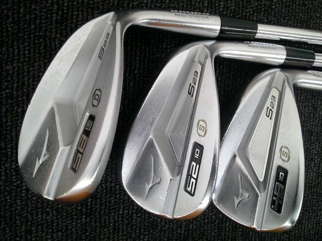 Rakuten - 【中古】 ミズノ S23 WHITE SATIN 48/52/58 3本セット/N.S.PRO 950GH/R/48[9854]■松山店
