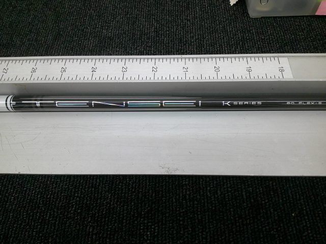 【中古】 三菱レイヨン TENSEI Pro White 1K 60（S） ブリヂストン用スリーブ 44インチ/S/0[6054]■松山店