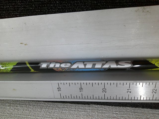 ■ 商品詳細 ■ 種別 シャフト メーカー USTマミヤ 商品名 The ATTAS 5（S） 43.375インチ 定価 44000 状態 中古 ■ 特記事項 ■ フレックス：S■トルク：5.6■長さ：43.375インチ■重量：54g■スリーブ：なし■キックポイント：中調子■グリップ：なし■先端剥離1.5インチ程度