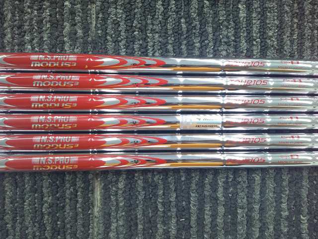 【中古】 日本シャフト N.S.PRO MODUS3 TOUR 105（S） 5-9P 6本セット/S/0[2428]■博多店