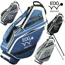 エドウインゴルフ EDWIN GOLF ゴルフ 9.5型 スタンド キャディバッグ ゴルフバッグ 6分割 47インチクラブ対応 ( ネイビー / ダークグレー ...