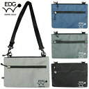 【 お買い物マラソン 期間中 ポイント5倍 】 エドウインゴルフ EDWIN GOLF ゴルフ ラウンド サコッシュ ( ネイビー / ダークグレー / ブラッ...