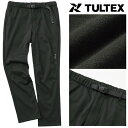 【お買い物マラソン 期間中 ポイント5倍】 タルテックス TULTEX 防風 ニット 裏 フリース パンツ ( M / L / LL / 3L )( ブラック ) 24521
