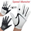 本間ゴルフ HONMA ゴルフ グローブ Speed Monster 晴雨兼用 左手用 ルール適合 ( ホワイト / ブラック )( M / L / XL ) ...