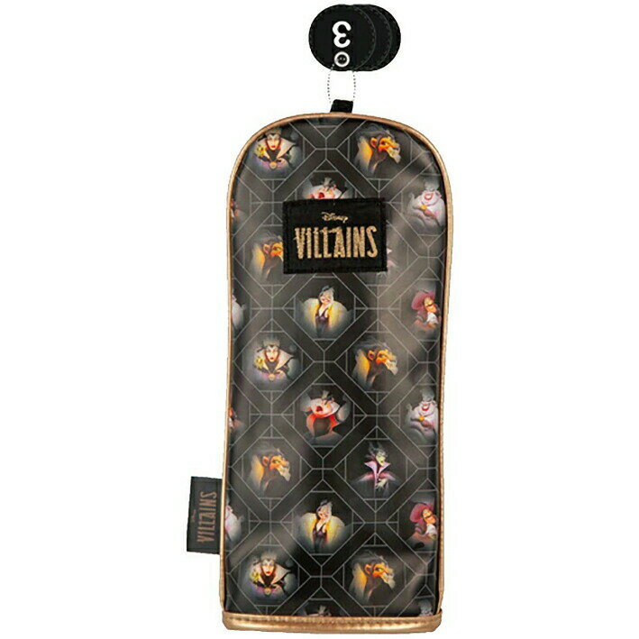 ディズニー ヴィランズ DISNEY VILLAINS ゴルフ ヘッドカバー フェアウェイウッド用 ブラック 73223-43..