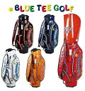 ブルーティー ゴルフ BLUE TEE GOLF カリフォルニア ゴルフ 9型 エナメル キャディバッグ ゴルフバッグ 5分割 ( ブラック / ネイビー / ...