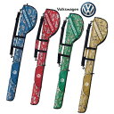 【 お買い物マラソン 期間中 ポイント5倍 】 フォルクスワーゲン Volkswagen ゴルフ クラブケース カジュアルシリーズ ( ブルー / ワイン / ...