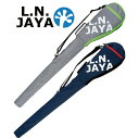 エルエヌジャヤ L.N.JAYA ゴルフ クラブケース 5~6本収納 ショルダーベルト付き ( グレー / ネイビー ) lncc-0419