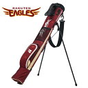 東北楽天イーグルス ゴルフ ラウンド スタンドバッグ クラブケース 5〜6本収納 1kg レッド recc-1459