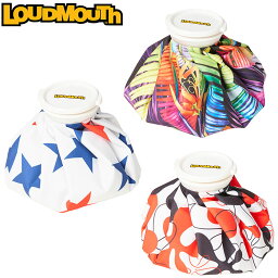 ラウドマウス 氷のう ゴルフ ICE BAG ファイアーコーラルホワイト レインボージャングル スーパースター LOUDMOUTH 760916