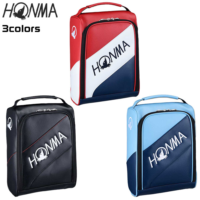 ホンマ ゴルフ プロ シューズ ケース 20 PRO SHOES CASE ブラック レッド サックス SC12001 本間 HONMA