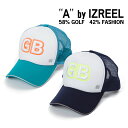 A by IZREEL ゴルフキャップ GB-1 GB=ゴルフバカ! ゴルフを愛する全ての人へ イズリール outlet