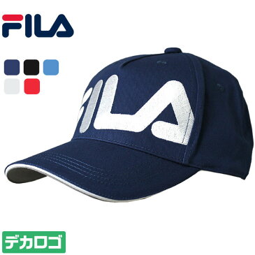 フィラ キャップ 正面のビッグなFILAのロゴがグリーンに映える 全5色 フリーサイズ FILA 787-956 outlet