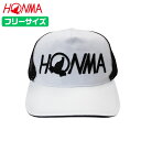本間 ゴルフ メンズ キャップ 帽子 ワンポイント 刺繍ロゴ ブラック HONMA