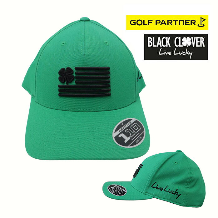 【店頭展示品】Black Clover ゴルフウェア 帽子 BC5MFA27 ロゴ キャップ CLOVER NA...
