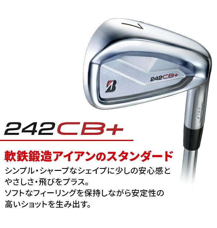 BRIDGESTONE ゴルフ 242CB+ アイアン セット 6本セット #5～#9 PW NS PRO MODUS3 TOUR105 950GH neo Dynamic Gold 95 S200 Diamana Thump iB70 ブリヂストン