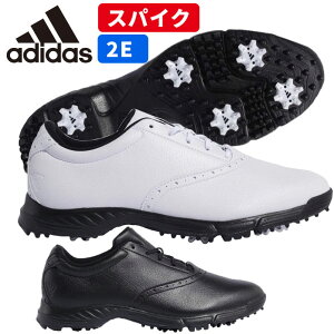 アディダス ゴルフ シューズ スパイク メンズ ゴルフライト5Z BB9156 BB9157 ブラック ホワイト 紐 adidas