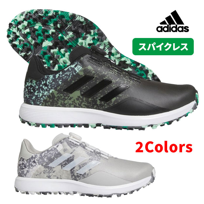 アディダス ゴルフ シューズ スパイクレス メンズ S2G SL ボア LIJ44 GV9415 リサイクル SDGS adidas