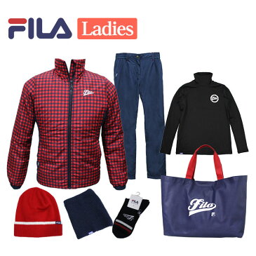 FILA 2019年モデル 新春 福袋 6点セット＋バッグ付き レディース フィラ ゴルフ 女性用 【16P5】 outlet