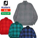 フットジョイ ゴルフ メンズ FJ-F20-O05　ハーフジップ セータージャケット S M L XL 2XL 全4色 サーマル　保温機能で暖かさが持続します。HIGH PERFORMANCE　防風ストレッチ裏地。高いストレッチ性と防風性を兼ね備えた高性能裏地。風から身体を守り、動きやすく、快適にプレーが出来ます。ハイネック仕様なので、チャックを下げればゆったりと、チャックを上げれば首元を寒さから守ります。着こなし自在のセータージャケット。ゴルフだけでなく普段着にも！袖と裾には長めのリブがあり、ダボつきを抑え、熱を逃がさず、冷気が入ってくのを防ぎます。左胸と後ろ襟下にFJの刺繍ロゴ有り。さり気ないワンポイント！両サイドにポケットがあり、小物の持ち運びにも便利！