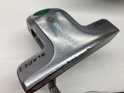 中古 Cランク （フレックスその他） オデッセイ WHITE　STEEL　2・ball　BLADE　34インチ スチール その他 男性用 右利き パター PT