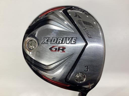 【中古】 ブリヂストン TOURSTAGE X-DRIVE GR(2012) 3W フェアウェイウッド FW Tour AD B12-03w (フレックスS) メンズ 男性用 右利き 右用 Cランク ゴルフクラブ